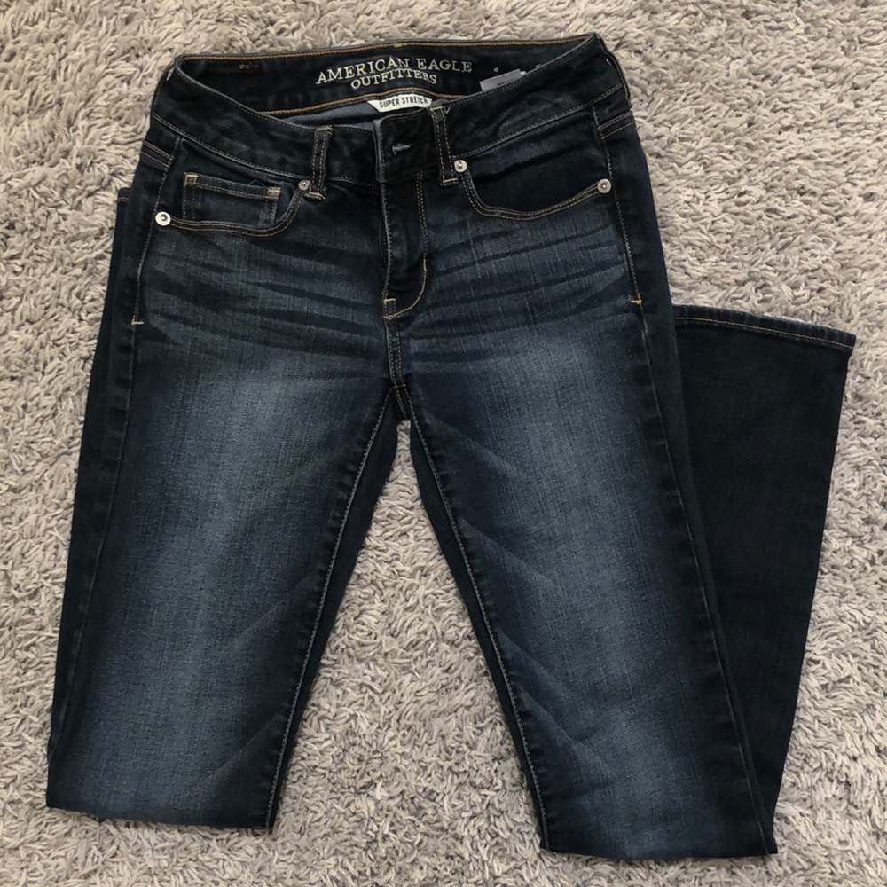 AE super stretch skinny jeans